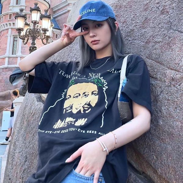 vintage t-shirts t shirts jesus print hip hop man summer men women oversize streetwear washed old men's loose tees skate board youth 1, White;black
vintage t-shirts t shirts jesus print hip hop man summer men women oversize streetwear washed old men's loose tees skate board youth 1, White;black