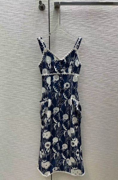 designer dress 2022 autumn spaghetti strap sleeveless print fashion milan runway brand same style dresses women's 0715-6, Black
designer dress 2022 autumn spaghetti strap sleeveless print fashion milan runway brand same style dresses women's 0715-6, Black