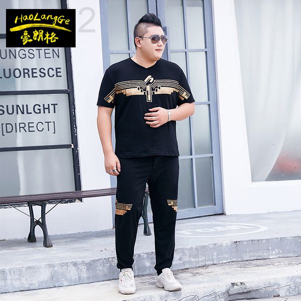men's casual shirts designer trendy men's plus size casual suit fat summer thin short sleeved t-shirt bodyguard pants sports two-p, White;black
men's casual shirts designer trendy men's plus size casual suit fat summer thin short sleeved t-shirt bodyguard pants sports two-p, White;black