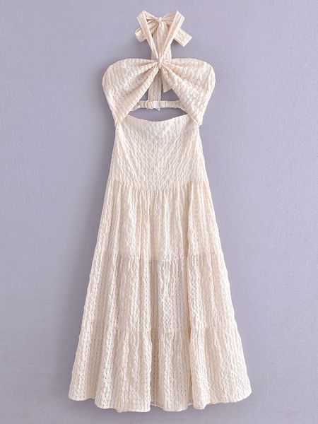 women translucent summer halter sleeveless long dress backless strap a line dresses, Black;gray
women translucent summer halter sleeveless long dress backless strap a line dresses, Black;gray