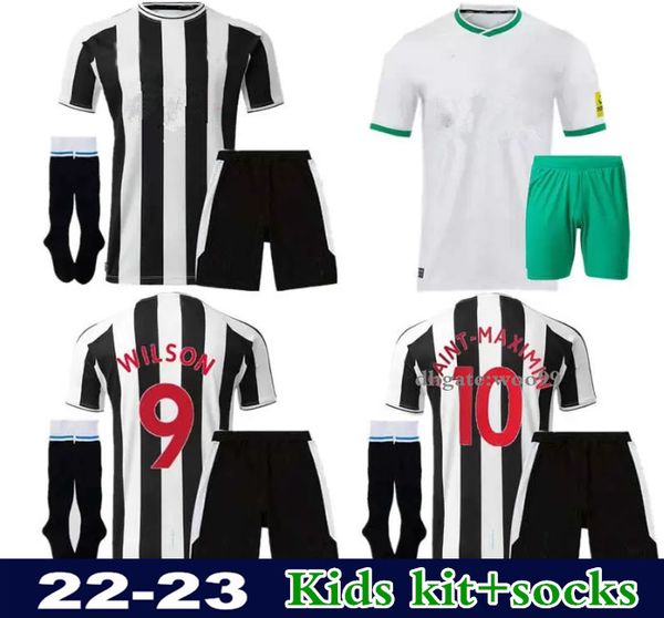 22 23 newcastl e soccer jerseys retro kids kit socks home away united wood 2022 2023 trippier wilson targett version joelinton bruno g. foot, Black
22 23 newcastl e soccer jerseys retro kids kit socks home away united wood 2022 2023 trippier wilson targett version joelinton bruno g. foot, Black