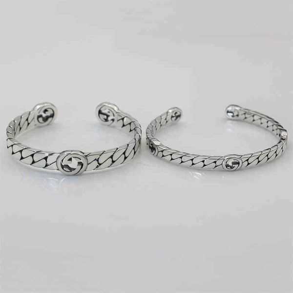 chain bracelet 2022 new interlocking narrow bracelet silver old hand ornament simple and versatile couple style, Black
chain bracelet 2022 new interlocking narrow bracelet silver old hand ornament simple and versatile couple style, Black