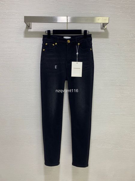 women's jeans autumn and winter plush warm letter embroidery pattern rhombic leather brand decoration on the back shows thin elastic je, Blue
women's jeans autumn and winter plush warm letter embroidery pattern rhombic leather brand decoration on the back shows thin elastic je, Blue
