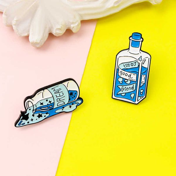 letter ribbon ing bottle with sea water shape alloy brooch gift drifting bottle badge for friends, Gray
letter ribbon ing bottle with sea water shape alloy brooch gift drifting bottle badge for friends, Gray