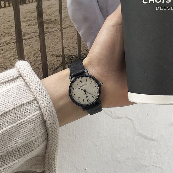 women's watches fashion brand vintage leather quartz watch women simple woman clock casual ladies wristwatches montre feminino 220421, Slivery;golden
women's watches fashion brand vintage leather quartz watch women simple woman clock casual ladies wristwatches montre feminino 220421, Slivery;golden