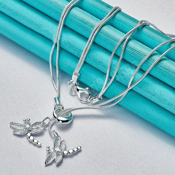 925 sterling silver two dragonfly inlay aaa zircon pendant necklace snake chain for woman wedding engagement jewelry
925 sterling silver two dragonfly inlay aaa zircon pendant necklace snake chain for woman wedding engagement jewelry