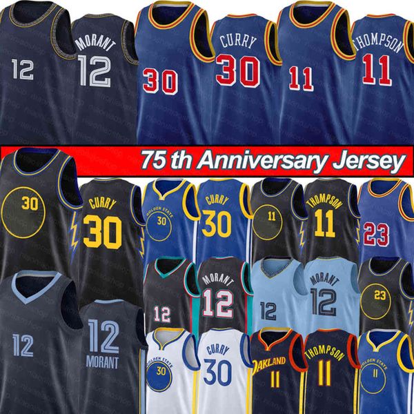 morant 12 ja basketball jerseys stephen 30 curry klay 11 thompson jersey men's draymond 23 green 75th state anniversary t-shirt, Black;red
morant 12 ja basketball jerseys stephen 30 curry klay 11 thompson jersey men's draymond 23 green 75th state anniversary t-shirt, Black;red