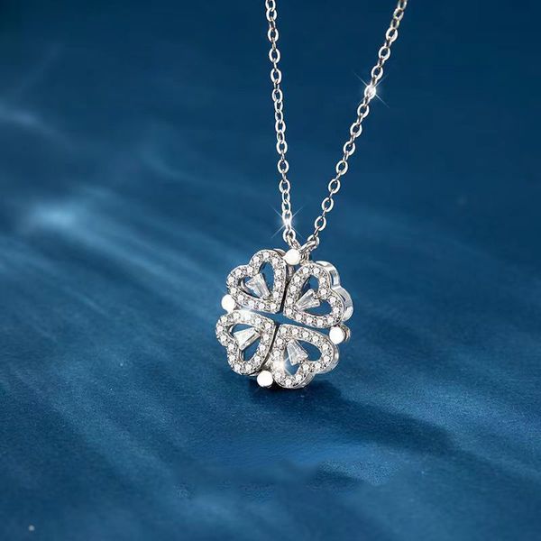 designers necklace luxurys four leaf pendant with diamonds s fashion temperament versatile jewelry valentine's day gift very good 2syvx, Silver
designers necklace luxurys four leaf pendant with diamonds s fashion temperament versatile jewelry valentine's day gift very good 2syvx, Silver