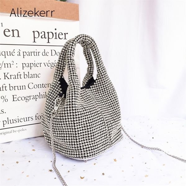 shiny diamonds evening clutch bag women korean soft ladies chain crystal shoulder bags dinner party 220525
shiny diamonds evening clutch bag women korean soft ladies chain crystal shoulder bags dinner party 220525