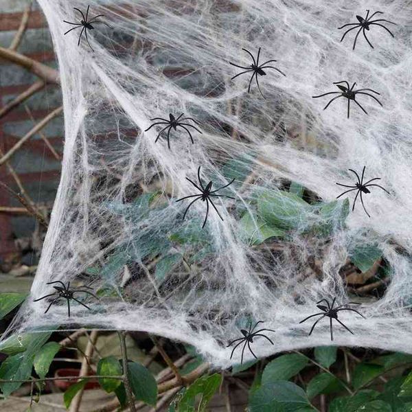 factory outlet halloween spider cotton spider web plastic bar secret room haunted house outdoor decorative props rprf
factory outlet halloween spider cotton spider web plastic bar secret room haunted house outdoor decorative props rprf