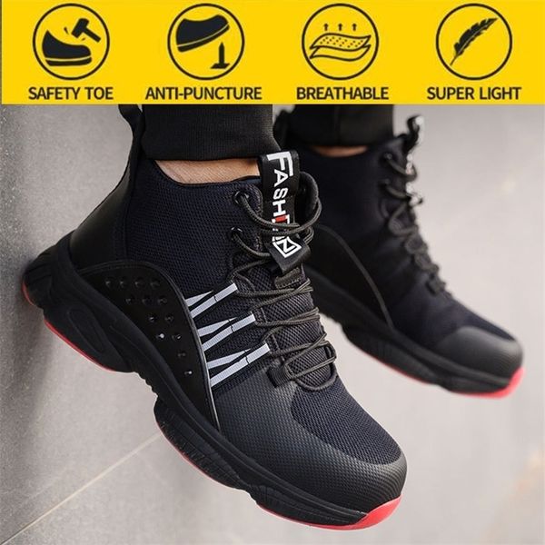 safety luxury shoes lightweight and punctureresistant steel toe caps comfortable breathable mens safety shoes work shoes 220809, Black
safety luxury shoes lightweight and punctureresistant steel toe caps comfortable breathable mens safety shoes work shoes 220809, Black