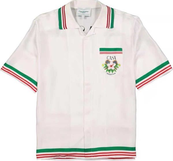 men's casual shirts original new product casablanca tennis flowers sicilian hawaiian short sleeve shirt zhang yixing the same, White;black
men's casual shirts original new product casablanca tennis flowers sicilian hawaiian short sleeve shirt zhang yixing the same, White;black