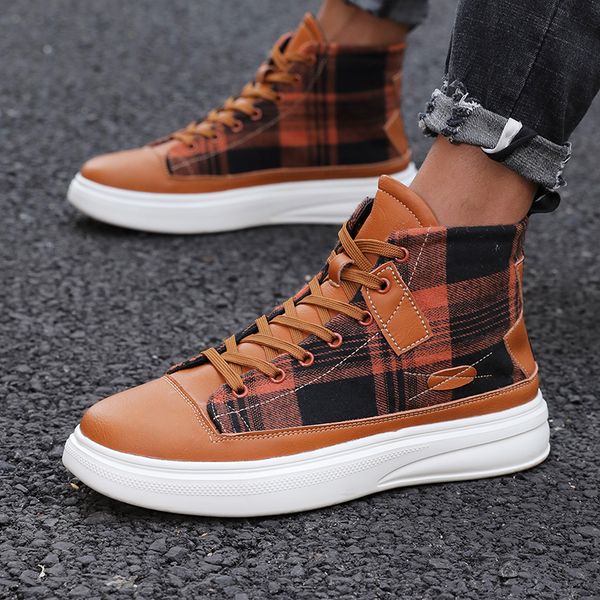 big size trend men martin short boot 2022 new canvas lace-up casual fashion high-shoe light thick-soled comfortable sneakers, Black
big size trend men martin short boot 2022 new canvas lace-up casual fashion high-shoe light thick-soled comfortable sneakers, Black