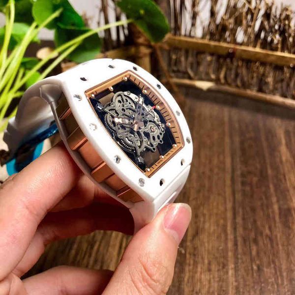 uxury watch date business leisure men's full-automatic mechanical watch rectangular ceramic hollowed out personalized tape tide luminou, Slivery;brown
uxury watch date business leisure men's full-automatic mechanical watch rectangular ceramic hollowed out personalized tape tide luminou, Slivery;brown