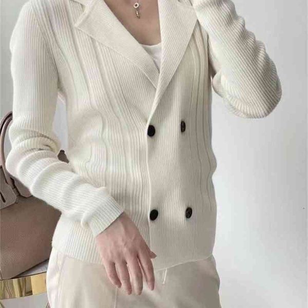 women's knits tees home c double breasted lapel cashmere cardigan coat for women autumn style, White
women's knits tees home c double breasted lapel cashmere cardigan coat for women autumn style, White