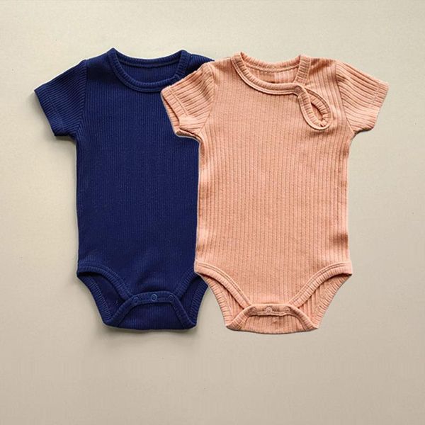 cute summer newborn romper infant baby girls clothes bodysuits button short sleeve cotton solid color rompers, Blue
cute summer newborn romper infant baby girls clothes bodysuits button short sleeve cotton solid color rompers, Blue
