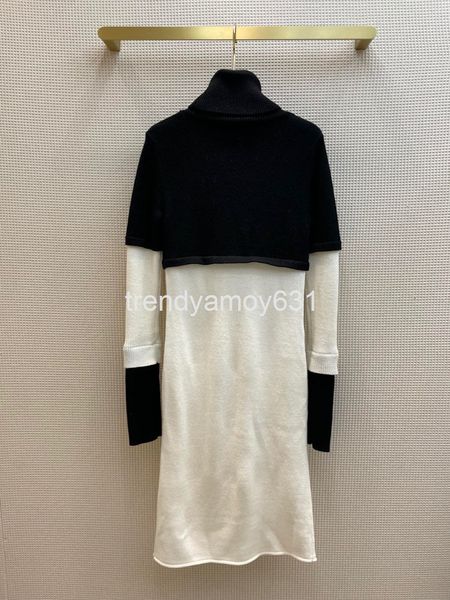 women's sweaters autumn and winter women's wear product with simple style color contrast fake two pieces of high collar wool mediu, White;black
women's sweaters autumn and winter women's wear product with simple style color contrast fake two pieces of high collar wool mediu, White;black
