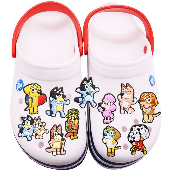 1pcs cartoon animals cute dog shoe charms pvc slipper accessories decoration fit croc jibz party kids gifts, White;pink
1pcs cartoon animals cute dog shoe charms pvc slipper accessories decoration fit croc jibz party kids gifts, White;pink