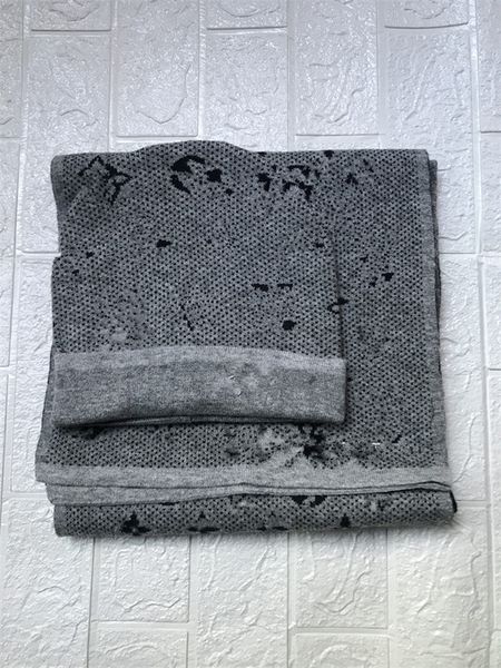 men women designers hat scarf sets classic lattice keep warm in winter two-piece wool hats & scarves set brand 2022 fashion accessories, Blue;gray
men women designers hat scarf sets classic lattice keep warm in winter two-piece wool hats & scarves set brand 2022 fashion accessories, Blue;gray