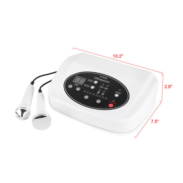 2 probes ultrasound facial body skin massager therapy ultrasonic beauty machine perfections
2 probes ultrasound facial body skin massager therapy ultrasonic beauty machine perfections