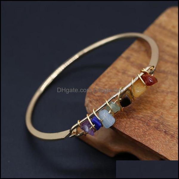 bangle natural stone amethysts 7 chakras energy bangles gold plated metal bracelet jewelry for women lady wedding party gif bdegarden dhzzx, Black
bangle natural stone amethysts 7 chakras energy bangles gold plated metal bracelet jewelry for women lady wedding party gif bdegarden dhzzx, Black