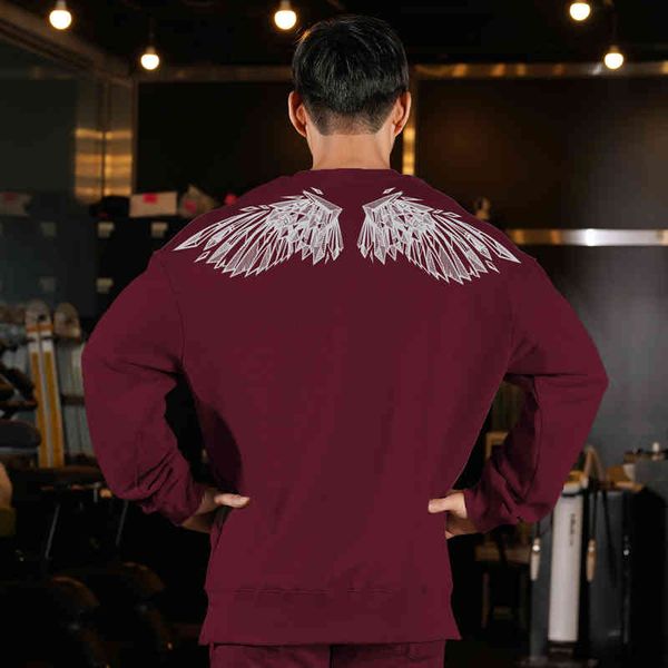 men's hoodies 2121 autumn and winter fitness running sports leisure long sleeve breathable cotton wing cover basketball training clothe, Black
men's hoodies 2121 autumn and winter fitness running sports leisure long sleeve breathable cotton wing cover basketball training clothe, Black