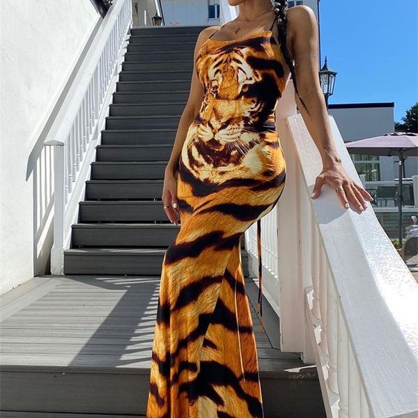 hawthaw women tiger printed bodycon sleeveless party club evening long dress summer clothes wholesale items for business 220622, Black;gray
hawthaw women tiger printed bodycon sleeveless party club evening long dress summer clothes wholesale items for business 220622, Black;gray