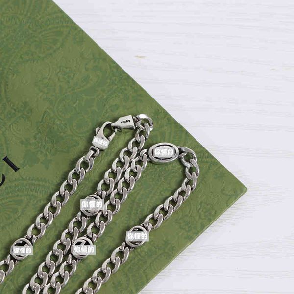 2023 designer new jewelry letter interlocking necklace pattern carving couple necklace valentine's day gift, Black
2023 designer new jewelry letter interlocking necklace pattern carving couple necklace valentine's day gift, Black