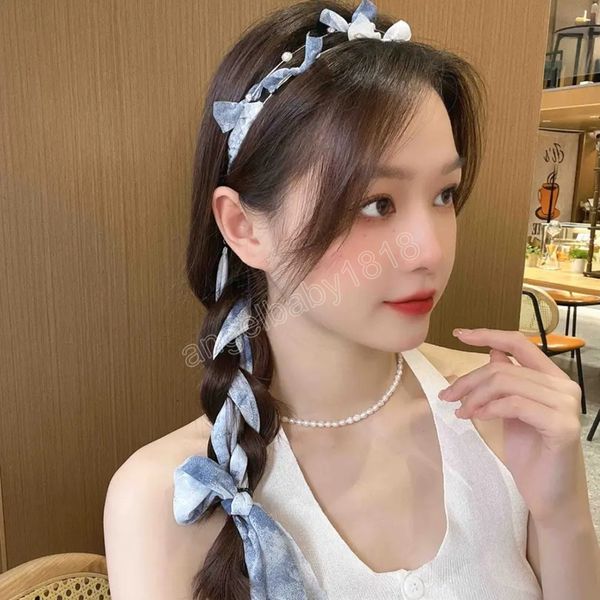 elegant pearl hair bands for woman fashion long ribbon bow girls head bands pearl braid headbands women accessories scrunchie, Slivery;white
elegant pearl hair bands for woman fashion long ribbon bow girls head bands pearl braid headbands women accessories scrunchie, Slivery;white