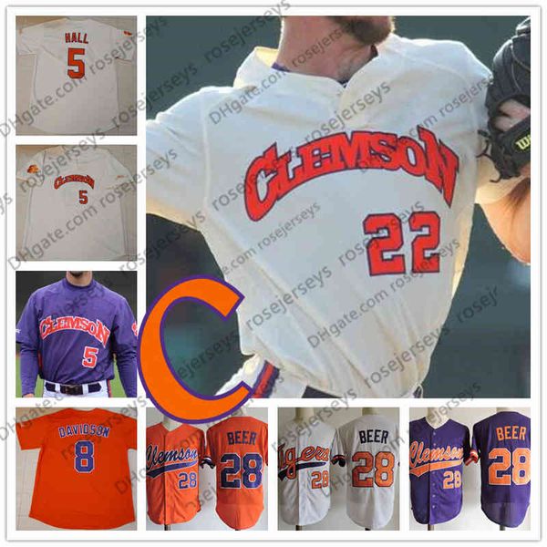 custom clemson tigers 2019 college baseball any number name white orange purple pullover button #28 seth beer 8 logan davidson jersey s-4xl, Black
custom clemson tigers 2019 college baseball any number name white orange purple pullover button #28 seth beer 8 logan davidson jersey s-4xl, Black