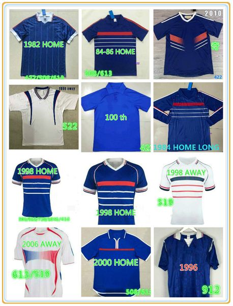 1998 retro version fra nce soccer jersey 96 98 02 04 06 zidane henry maillot de foot shirt 2000 home trezeguet football uniform, Black;yellow
1998 retro version fra nce soccer jersey 96 98 02 04 06 zidane henry maillot de foot shirt 2000 home trezeguet football uniform, Black;yellow