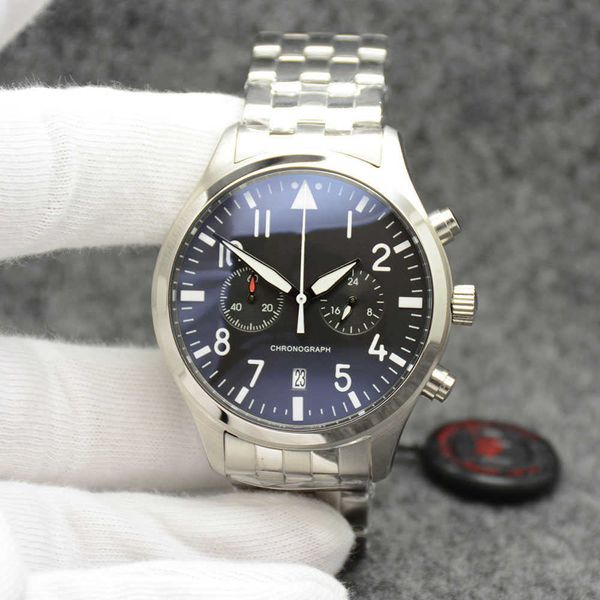 new pilots watch chronograph sports battery power limited day date watch black dial quartz professional dive wristwatch stainless steel, Slivery;brown
new pilots watch chronograph sports battery power limited day date watch black dial quartz professional dive wristwatch stainless steel, Slivery;brown