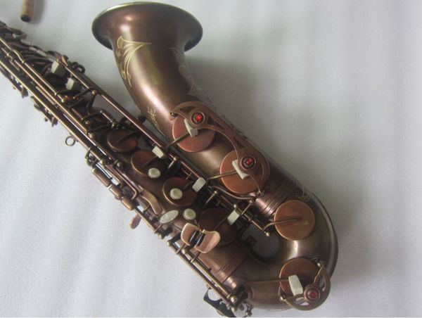 new real pictures saxophone tenor saxophone musical instruments antique copper simulation brass with mouthpiece ship
new real pictures saxophone tenor saxophone musical instruments antique copper simulation brass with mouthpiece ship