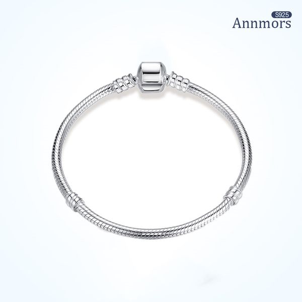 925 silver charms plating soft fine bangle beads original fit pandora bracelet, Black
925 silver charms plating soft fine bangle beads original fit pandora bracelet, Black