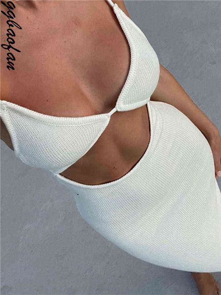 ggbaofan hollow out party dress bodycon backless spaghetti strap knitted sleeveless women dresses beach summer 2022 y220413, Black;gray 
ggbaofan hollow out party dress bodycon backless spaghetti strap knitted sleeveless women dresses beach summer 2022 y220413, Black;gray