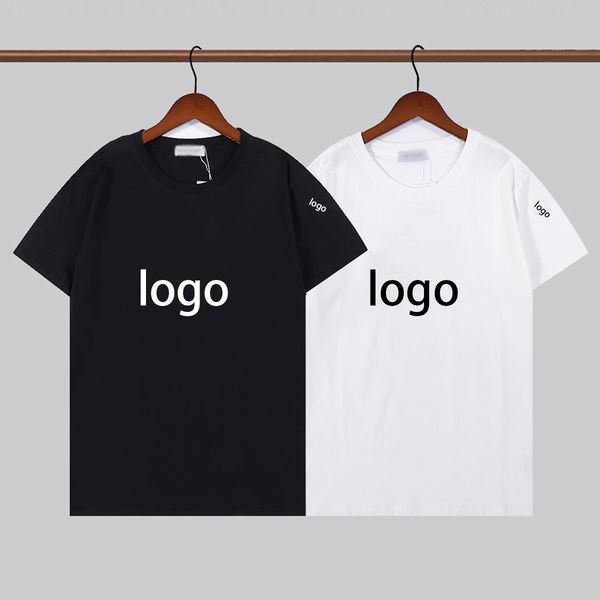 luxury designer t shirts summer men's and women's same boutique tide brand cotton breathable round neck embroidered printed top, White;black
luxury designer t shirts summer men's and women's same boutique tide brand cotton breathable round neck embroidered printed top, White;black