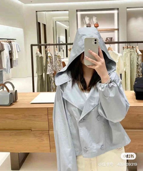 women's trench coats domest light original c fabr windbreaker spring and summer all cotton twill silhouette short jacket female, Tan;black
women's trench coats domest light original c fabr windbreaker spring and summer all cotton twill silhouette short jacket female, Tan;black