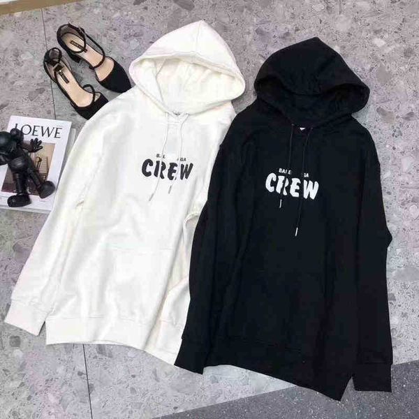 2022 designer luxury balenciga balanciagas paris crew star same men's ins hoodie couple's autumn winter long sve cotton, Black
2022 designer luxury balenciga balanciagas paris crew star same men's ins hoodie couple's autumn winter long sve cotton, Black