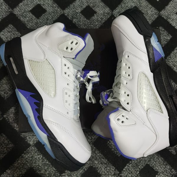 5s dark concord basketball shoes aqua 2023 releases sneaker size us7-13 with box 
5s dark concord basketball shoes aqua 2023 releases sneaker size us7-13 with box