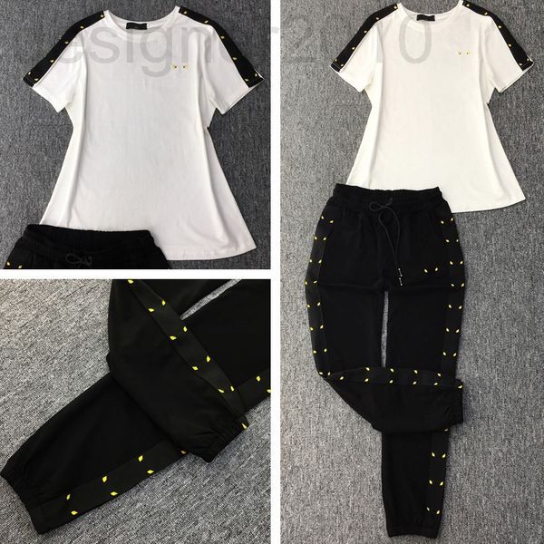 women's two piece pants designer 2020 summer style pure cotton sportswear women's new fashion high-end team wear two-piece set, White
women's two piece pants designer 2020 summer style pure cotton sportswear women's new fashion high-end team wear two-piece set, White