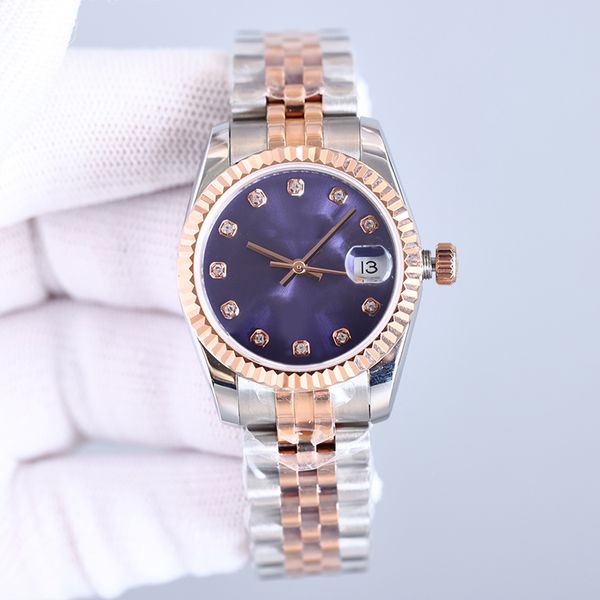 31/28mm women watches automatic machine 41/36mm men's watch 904l stainless steel strap with diamond sapphire mirror dial folding buckle, Slivery;brown
31/28mm women watches automatic machine 41/36mm men's watch 904l stainless steel strap with diamond sapphire mirror dial folding buckle, Slivery;brown