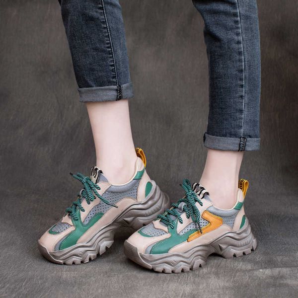 2022 spring summer new handsome british style leather hand color matching lace up perforated women's shoes thick soled summer daddy sho, Black
2022 spring summer new handsome british style leather hand color matching lace up perforated women's shoes thick soled summer daddy sho, Black