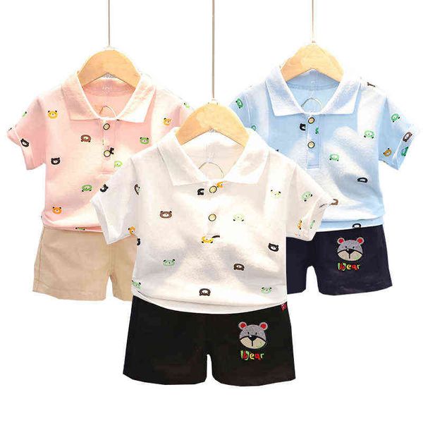 boys set cotton baby suit summer short sleeve casual children's shorts 2pcs clothing for infant kids outing clothes fashion g220509, White
boys set cotton baby suit summer short sleeve casual children's shorts 2pcs clothing for infant kids outing clothes fashion g220509, White