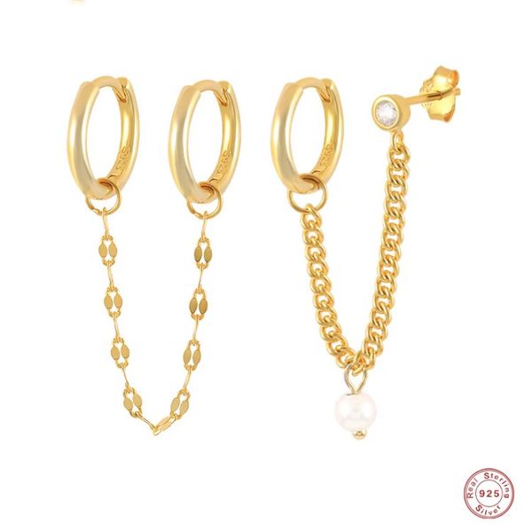 dangle & chandelier 925 sterling silver double circle dangling chain tassel earrings for women pearl charm drop piercing pendientesdang
dangle & chandelier 925 sterling silver double circle dangling chain tassel earrings for women pearl charm drop piercing pendientesdang
