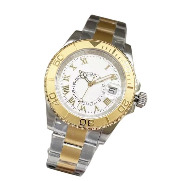 men's fashion watch classic automatic mechanical 40mm 316l stainless steel bezel 904l strap mineral super mirror sports diving men watc, Slivery;brown
men's fashion watch classic automatic mechanical 40mm 316l stainless steel bezel 904l strap mineral super mirror sports diving men watc, Slivery;brown