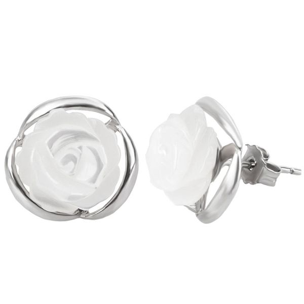 stud earrings flower-shaped mother-of-pearl 925 sterling silver jewelry for women, Golden;silver
stud earrings flower-shaped mother-of-pearl 925 sterling silver jewelry for women, Golden;silver