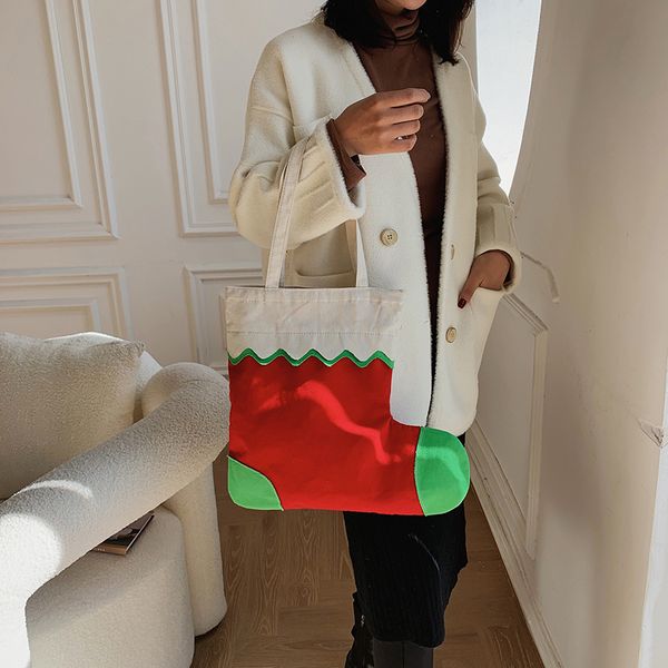 christmas element canvas handbag woman designer casual contrast color shoulder bag ladies fashion brand simple tote bag womens
christmas element canvas handbag woman designer casual contrast color shoulder bag ladies fashion brand simple tote bag womens