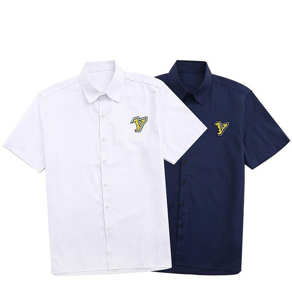 2022 men fashion polo shirt designer t-shirts embroidery letter polos classic pure summer tshirt, White;black
2022 men fashion polo shirt designer t-shirts embroidery letter polos classic pure summer tshirt, White;black