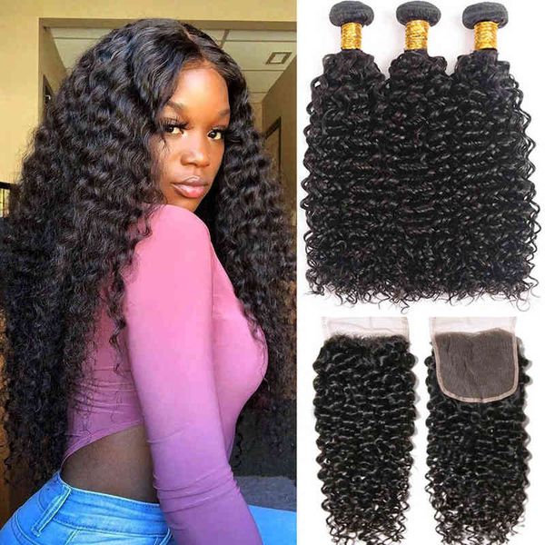 12a peruvian kinky curly bundles with closure 3 unprocessed virgin human hair 220707, Black
12a peruvian kinky curly bundles with closure 3 unprocessed virgin human hair 220707, Black