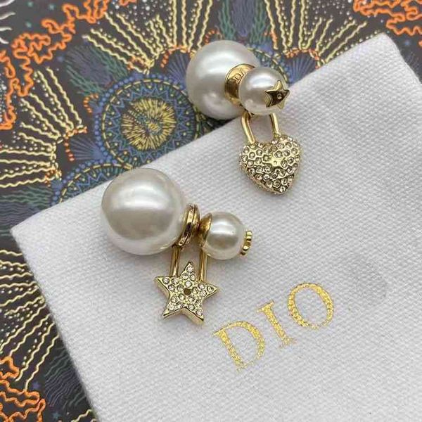 jewelry family love pointed star full diamond size pearl brass earrings 925 silver needle, Golden
jewelry family love pointed star full diamond size pearl brass earrings 925 silver needle, Golden